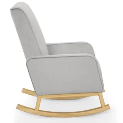 Delta Children Drew Rocking Chair - Cloud Gray And Natural -Baby Trend Sales Store GUEST bb4c4cc5 cc10 477c 9f8b 6e5aefea26d4