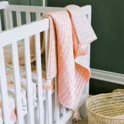 Crane Baby Quilted Baby Reversible Blanket - Parker Rose -Baby Trend Sales Store GUEST bb5f3ae4 cc13 4834 a951 30dd9bd7d0b7