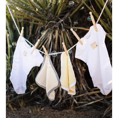 Burt's Bees Baby Burt's Bees Baby® Baby Girls' Set Of 3 Little Ducks Washcloths - Yellow 2 Burt's Bees Baby Burt's Bees Baby® Baby Girls' Set Of 3 Little Ducks Washcloths - Yellow - Image 2