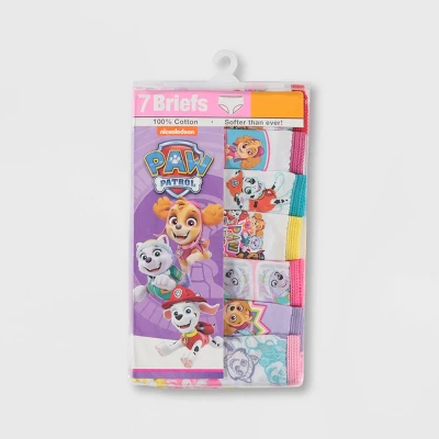 Toddler Girls' PAW Patrol 7-Pack Bikini Briefs 2 Toddler Girls' PAW Patrol 7-Pack Bikini Briefs - Image 2