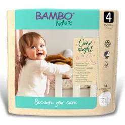 Bambo Nature Overnight Diapers, Disposable, Eco-Friendly, Size 4 -Baby Trend Sales Store GUEST c03aafe8 a6a4 4319 b006 49777d7845fa