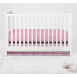 Bacati - Mod Dots Stripes Pink Fuschia Beige Chocolate 10 Pc Crib Bedding Set With 2 Crib Fitted Sheets -Baby Trend Sales Store GUEST c5d52dc8 79a1 4dda 8a20 0de62cad6b53