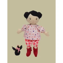 Manhattan Toy Playdate Friends Nico Machine Washable And Dryer Safe 14 Inch Doll With Mini Rooster Stuffed Animal