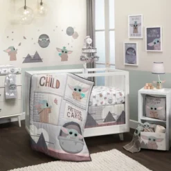 Lambs & Ivy Star Wars Mandalorian The Child/Baby Yoda/Grogu Fitted Crib Sheet -Baby Trend Sales Store GUEST cfcb301a c392 4e08 8d0d 0d4206168c92