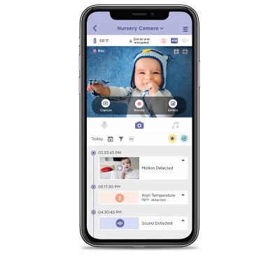 Hubble Connected Nursery Pal Glow Deluxe Baby Monitor 4 Hubble Connected Nursery Pal Glow Deluxe Baby Monitor - Image 4