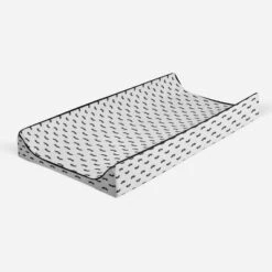 Bacati - Mustache Quilted Muslin Changing Pad Cover Black -Baby Trend Sales Store GUEST d61a3d7b 77e5 4923 a4ce 92eb2e7504f3