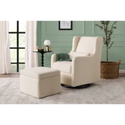 Carter's By DaVinci Adrian Swivel Glider With Storage Ottoman -Baby Trend Sales Store GUEST d795fae3 a3b8 4c7e badf fa57c7b774db