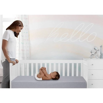 Simmons Kids' Soothing Nights Breathable Baby Crib Mattress And Toddler Mattress With Machine Washable Cover - Greenguard Gold Certified 1 Simmons Kids' Soothing Nights Breathable Baby Crib Mattress And Toddler Mattress With Machine Washable Cover - Greenguard Gold Certified