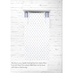 Bacati - Little Sailor Blue Navy 3 Pc Toddler Sheet Set -Baby Trend Sales Store GUEST da92db16 849f 4e4f 9277 6b40cfadf1f3