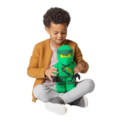 Manhattan Toy Company LEGO® NINJAGO® Lloyd Ninja Warrior 13" Plush Character 5 Manhattan Toy Company LEGO® NINJAGO® Lloyd Ninja Warrior 13" Plush Character - Image 5