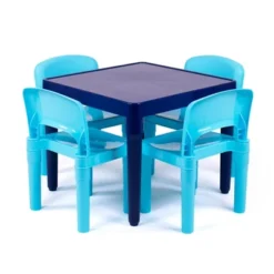 5pc Kids' Lightweight Plastic Table And Chair Set - Humble Crew -Baby Trend Sales Store GUEST dbae6a8a ba28 4e2a b76d 0155bc54217a