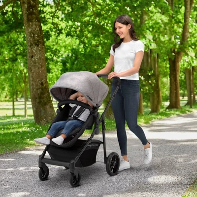 Jeep PowerGlyde Plus 2-in-1 Stroller - Gray 1 Jeep PowerGlyde Plus 2-in-1 Stroller - Gray
