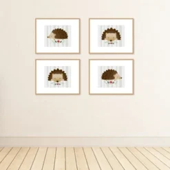 Big Dot Of Happiness Forest Hedgehogs - Unframed Woodland Nursery And Kids Room Linen Paper Wall Art - Set Of 4 - Artisms - 8 X 10 Inches 6 Big Dot Of Happiness Forest Hedgehogs - Unframed Woodland Nursery And Kids Room Linen Paper Wall Art - Set Of 4 - Artisms - 8 X 10 Inches -Baby Trend Sales Store GUEST dd749517 551b 4789 8b1f f9b53cbcdb2b