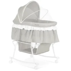 Dream On Me Lacy Portable 2-in-1 Bassinet, Black -Baby Trend Sales Store GUEST e20689a2 05d3 4127 b6d2 80876efd9423