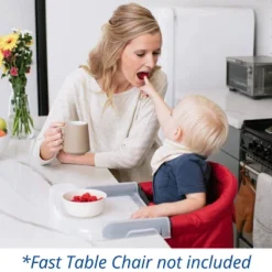 Inglesina Fast Dining Tray Plus, Clip-On Accessory For Fast Table Chair - For Toddlers, Baby And Kids - Clear Plastic -Baby Trend Sales Store GUEST e31496f2 0a36 43b0 8f94 9970abbc4587
