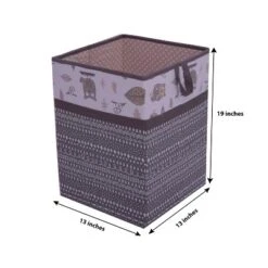 Bacati - Owls Gray/Beige Neutral Collapsible Laundry Hamper -Baby Trend Sales Store GUEST e3f77835 c023 4445 b6a8 c3e14c0d83f7