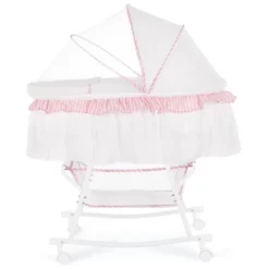 Dream On Me Lacy Portable 2-in-1 Bassinet, Black -Baby Trend Sales Store GUEST e41b94c0 20ca 4820 b29f 777f47e0b1ea