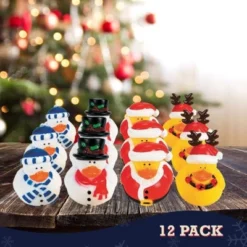 Fun Express Vinyl Holiday Rubber Duckies Party Favors, Children's Birthday Bash, Holiday Celebrations, 12pcs 6 Fun Express Vinyl Holiday Rubber Duckies Party Favors, Children's Birthday Bash, Holiday Celebrations, 12pcs -Baby Trend Sales Store GUEST e6d18fdc 2b55 4327 8119 c6c35f052607