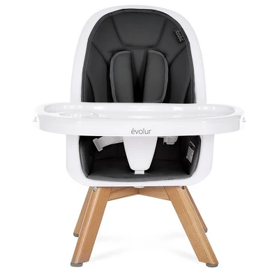 Evolur Zoodle 2 In 1 Baby High Chair, Easy To Clean, Removable Tray, Compact And Portable Convertible High Chair For Babies And Toddlers 3 Evolur Zoodle 2 In 1 Baby High Chair, Easy To Clean, Removable Tray, Compact And Portable Convertible High Chair For Babies And Toddlers - Image 3