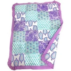 Bacati - Paisley Isabella Purple Lilac Aqua 10 Pc Crib Bedding Set With 2 Crib Fitted Sheets -Baby Trend Sales Store GUEST e9bec9e3 1414 43f4 800b 0bb12744566f