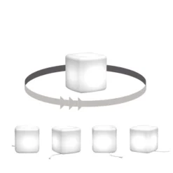 Sweedi Lighted Kids' Stool White - South Shore -Baby Trend Sales Store GUEST f1714a00 363c 494a bdec 831b6537d103
