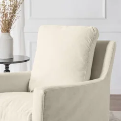 DaVinci Winnie Slipcover Swivel Glider - Vanilla -Baby Trend Sales Store GUEST f6f1ba58 9bff 403b 86a1 1a448aca6e5a