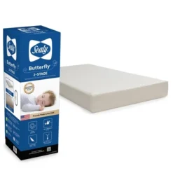 Sealy Butterfly 2-Stage Breathable Knit Ultra Firm Crib And Toddler Mattress -Baby Trend Sales Store GUEST f9d0d7d0 c8f6 4aa2 8569 c8c850d6eb82