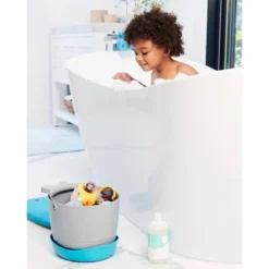 Skip Hop Moby Stowaway Bath Toy Bucket - Gray -Baby Trend Sales Store GUEST fdba1cf4 3e43 42da 8289 fd95af00e8f3