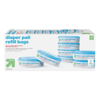 Diaper Pail Refill Bags - 8pk - Up & Up™ 6 Diaper Pail Refill Bags - 8pk - Up & Up™ - Image 6