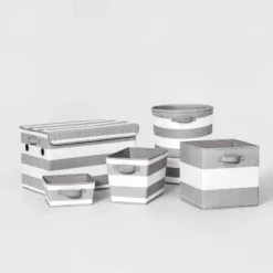 Canvas Striped Kids' Bin - Pillowfort™ -Baby Trend Sales Store GUEST ffba7162 489f 4be4 93c1 6a1844d32cab